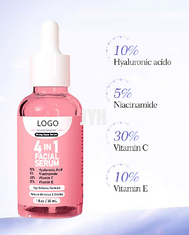 女性のための1つの表面血清に付き30MLビタミンCの血清のHyaluronic酸のコラーゲン4つ