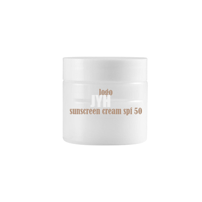 Spf 50サンスクリーン剤のクリームの表面構造の化粧品PA+++の日焼け止め