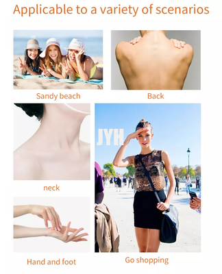 Sunblockの防水日焼け止めSpf50+/Pa+++ボディ白くなること