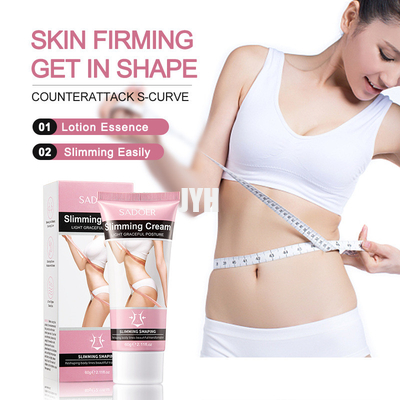 女性のBodycareの化粧品のクリームを細くする熱くする減量の脂肪質の焼跡の熱く自然な美