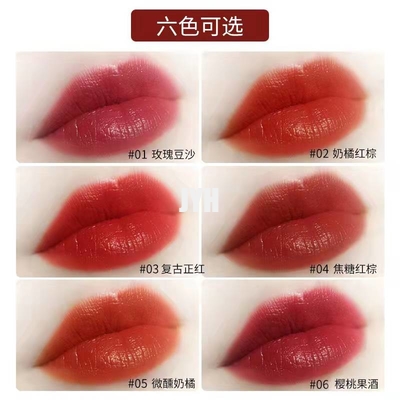 3g表面構造の化粧品の長続きがする防水光沢の膚触りがよい口紅の赤いピンク