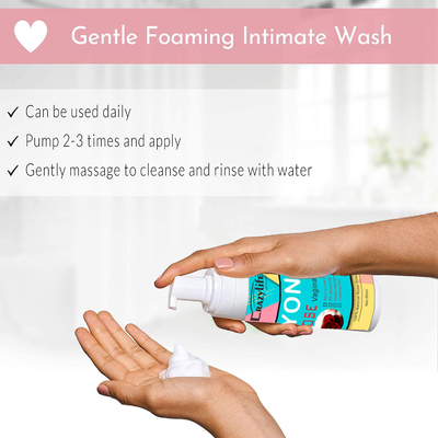 60ML OEMのスキン ケア プロダクトによってはPHがバランスをとった毎日の清潔になる女らしく親密な心配の洗浄の殺菌する