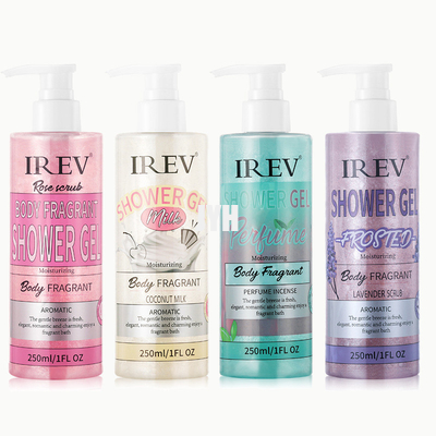 Bodywashの自然な有機性ボディを白くする250mlは保湿をごしごし洗うシャワーのゲルを洗浄する