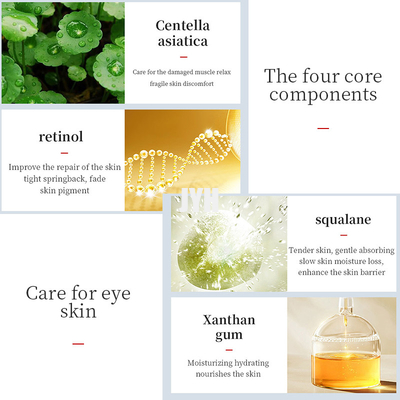 目の円の瞬間の速い反老化する反しわの除去剤の目袋の下で暗い30G Retinolの目のクリーム