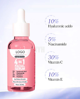 女性のための1つの表面血清に付き30MLビタミンCの血清のHyaluronic酸のコラーゲン4つ