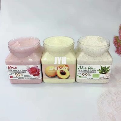 ODMのアボカドの顔ボディはExfolianteの有機性深い清潔になる保湿をごしごし洗う