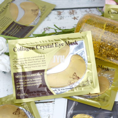 ODM 24kの金の目マスクの美のコラーゲンのゲルMaskssはPuffinessのためのシートを修繕する