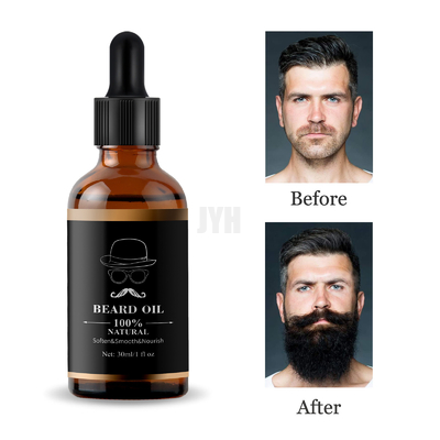 30ml OEM 皮膚ケア製品 胡子育成ケア 潤滑剤 修理 男性の胡子油